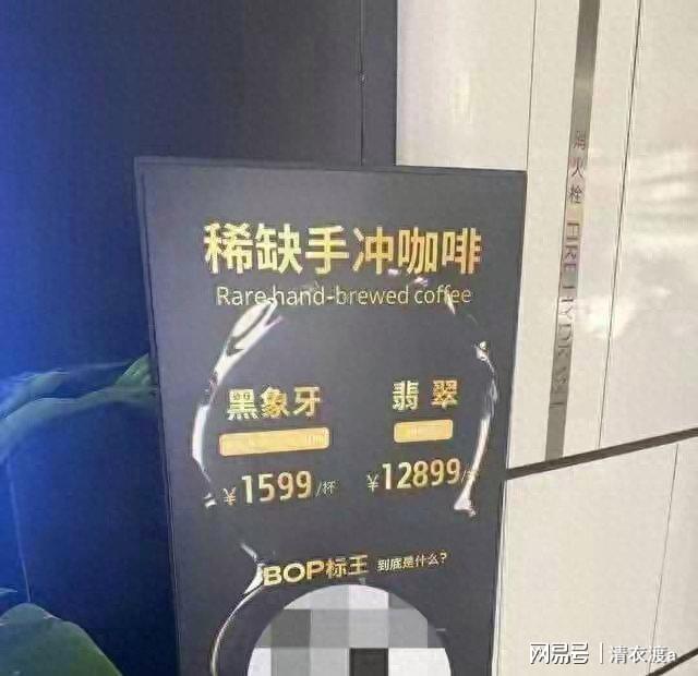 出12899元手冲咖啡进货成本吓人AG真人游戏第一品牌上海咖啡店推